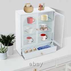 3 Layers Large Display Cabinet Display Case Storage With Magnetic Door401547.5cm