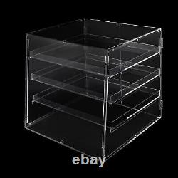 3 Tier Acrylic Cake Display Case Cabinet Cupcake Pastry Bakery Donut Storage