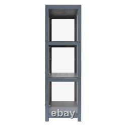 3-Tier Acrylic Display Case Figurines Toy Ornament Display Shelf 15.712.641.7