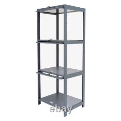 3-Tier Acrylic Display Case Figurines Toy Ornament Display Shelf 15.712.641.7