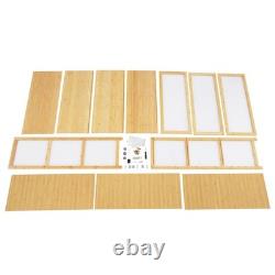 3 Tiers Display Cabinet, Toys Display Shelf Case, Large Capacity Storage Cabinet