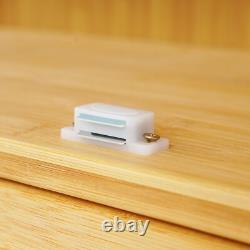 3 Tiers Mode Toys Storage Cabinet Shelf 31.512.641.7in Log Color Display Case