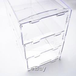 3 Tray Bakery Display Case Rear Door Donut Pastry For Hotel/Store/Coffee Shop