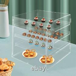 3 Tray Countertop Bakery Display Case Cookie Pastry /Donut Hotel Store Showcase