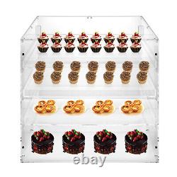 3 Tray Countertop Bakery Display Case Cookie Pastry /Donut Hotel Store Showcase