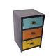 30 Industrial 3 Drawers Storage Cabinet Metal Design Display Case 15 Deep