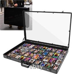 34X22 Aluminum Trading Card Display Case with 2 Password Lock for Exhibition