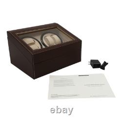 4+6 Automatic Watch Winder Watch Display Box Luxury Storage Case Self-winding
