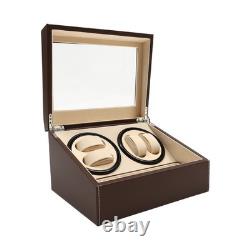 4+6 Automatic Watch Winder Watch Display Box Luxury Storage Case Self-winding