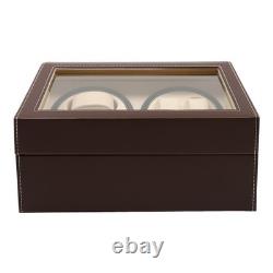 4+6 Automatic Watch Winder Watch Display Box Luxury Storage Case Self-winding