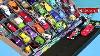 40 Disney Cars Fan Stands Play N Display Storage Carry Case