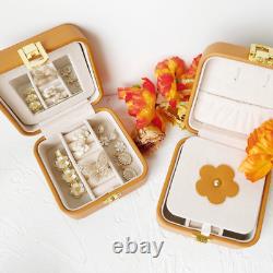 40x Portable Travel Jewelry Box Organizer Storage Display Case Ring Earrings Box