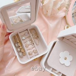 40x Portable Travel Jewelry Box Organizer Storage Display Case Ring Earrings Box