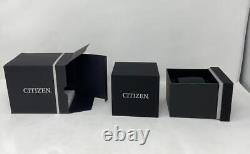 44 Empty Black Citizen Watch Boxes (1 Carton), Display Storage Case, Brand New