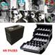 48 Pairs Eyeglasses Sunglasses Storage 48 Slot Case Display Organizer Box Black