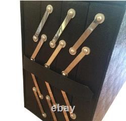 48 Pairs Sunglasses Display Case Foldable Storage Organizer with Password Lock