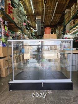 4FT Glass Display Showcase Cabinet Glass Display Case