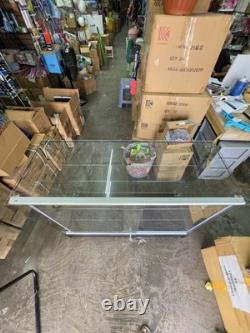4FT Glass Display Showcase Cabinet Glass Display Case