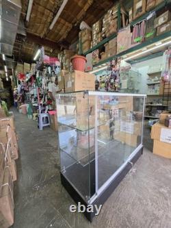 4FT Glass Display Showcase Cabinet Glass Display Case