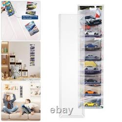 5-100Pack Diecast Display Case Wall Mount For Hot-Wheels Premium Series