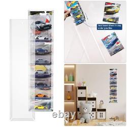 5-100Pack Diecast Display Case Wall Mount For Hot-Wheels Premium Series