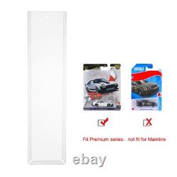 5-100Pack Diecast Display Case Wall Mount For Hot-Wheels Premium Series