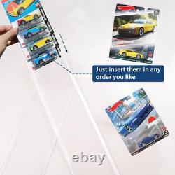 5-100Pack Diecast Display Case Wall Mount For Hot-Wheels Premium Series