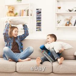 5-100Pack Diecast Display Case Wall Mount For Hot-Wheels Premium Series