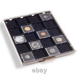 5 Lighthouse Coin Box Stackable Display Drawers for 20 2x2 Square Quadrum Holder