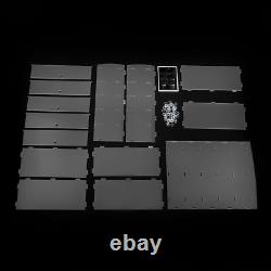 5 Tiers Acrylic Display Case Shelf Dustproof Showcase Holder For Retail Display