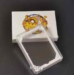 50 Pcs Protective / Display Case Storage Box For ANACS Slab Holder