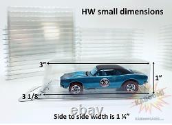 500 Hot Wheels Plastic Car Cases NEW clamshells storage display 1/64 diecast