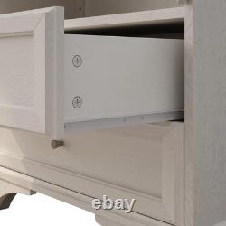 52 Tall Display Cabinet with Glass Doors, Glass Display Case Storage Cabinets