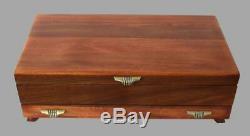 #630 Custom Solid Wood Fountain Pen Storage Display Chest Hand Crafted Pen Box