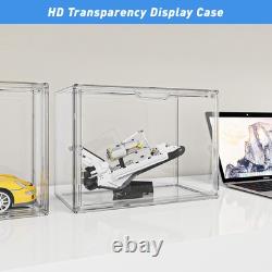 6PCS Acrylic Display Case, Display Cases for Collectibles, Purse Storage Orga