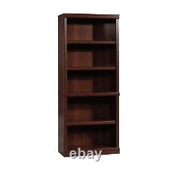 71 Ashwood Road 5 Shelf Bookcase Collection Storage Display Case Classic Cherry