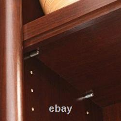 71 Ashwood Road 5 Shelf Bookcase Collection Storage Display Case Classic Cherry