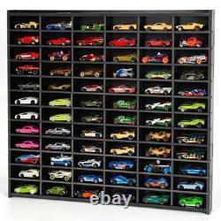 72 Slots Toy Car Storage Display Shelf Model Car Display Case for 1/64 Scale