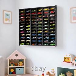72 Slots Toy Car Storage Display Shelf Model Car Display Case for 1/64 Scale