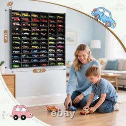 72 Slots Toy Car Storage Display Shelf Model Car Display Case for 1/64 Scale