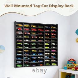 72 Slots Toy Car Storage Display Shelf Model Car Display Case for 1/64 Scale
