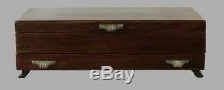 #750 Hand Crafted Fountain Pen Storage Custom Built Solid Mahogany Display Chest