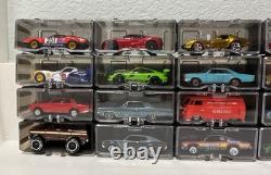 78x Storage Display Boxes For Hot Wheels 1/64 Car Case Stackable (Cars NOT inc)
