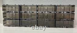 78x Storage Display Boxes For Hot Wheels 1/64 Car Case Stackable (Cars NOT inc)