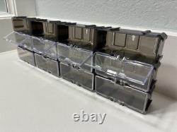 78x Storage Display Boxes For Hot Wheels 1/64 Car Case Stackable (Cars NOT inc)