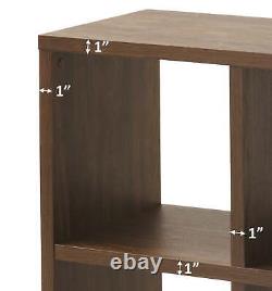 8 Cubby Book Case Horizontal LP Vinyl Album Record Storage Display Shelving Unit