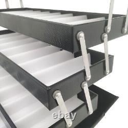 80 Pairs Foldable Eyeglasses Display Case Optical Glasses Storage Organizer