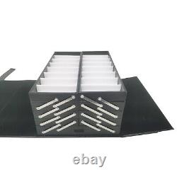 80 Pairs Foldable Eyeglasses Display Case Optical Glasses Storage Organizer