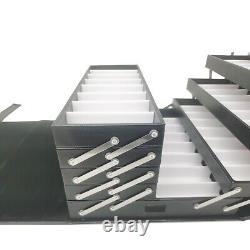 80 Pairs Foldable Eyeglasses Display Case Optical Glasses Storage Organizer