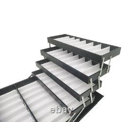 80 Pairs Foldable Eyeglasses Display Case Optical Glasses Storage Organizer